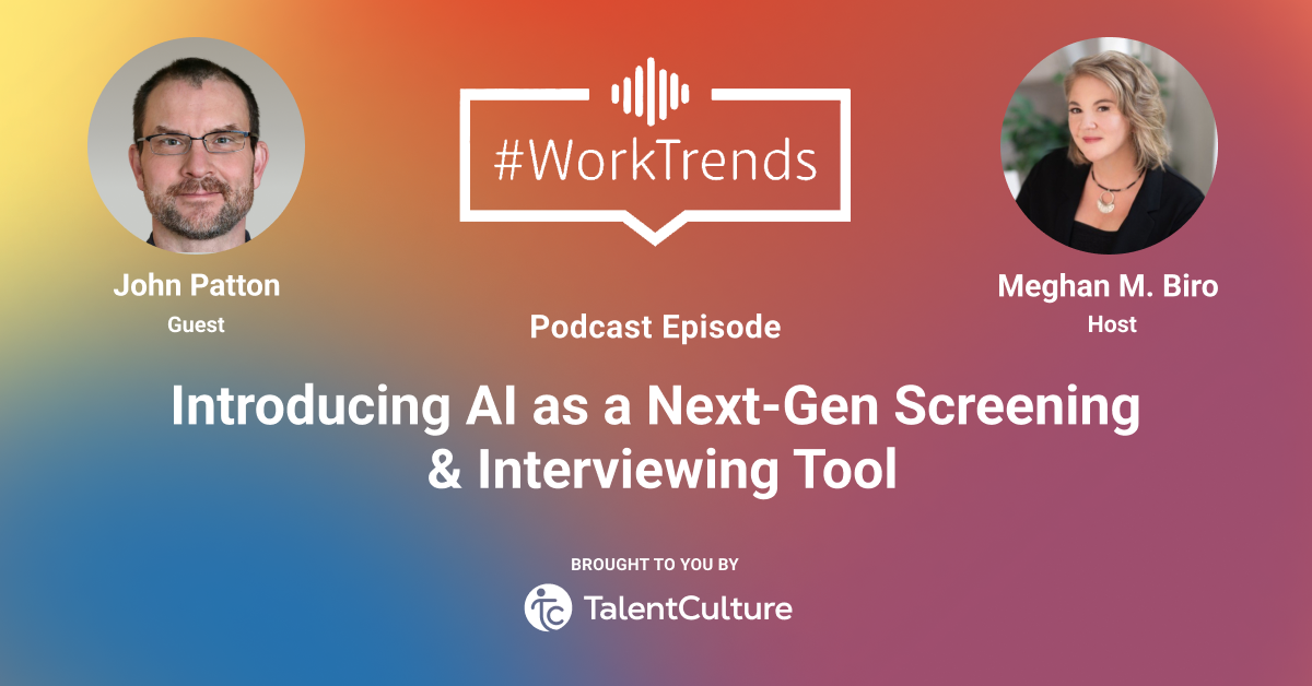 AI Revolutionizes Hiring: TalentVUU's John Patton Discusses Immediate Impact on WorkTrends Podcast