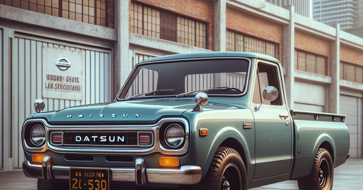 1978 Datsun Pickup Joins DFW Car & Toy Museum, Highlighting the Value of Durability and Simplicity